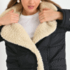 Fur Detailed Coat