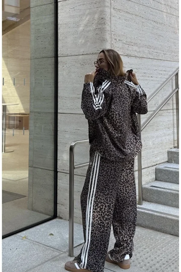 Women's Brown Suede Look Oversize Jacket