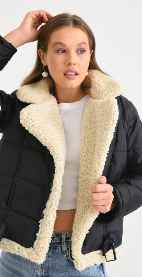 Fur Detailed Coat
