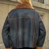 1_org_zoom (6) Women's Black-Brown Double Pocket Faux Fur Inside Faux Leather Biker Jacket