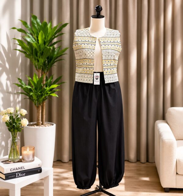 Indian Linen Vest