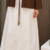 Bobin White Skirt